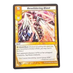 2014 Kaijudo Bewildering Blast Trading Card